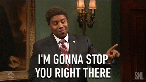 Stop right there and think a bit!!